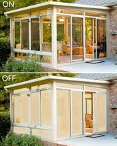 Staklo s kontrolom svjetla